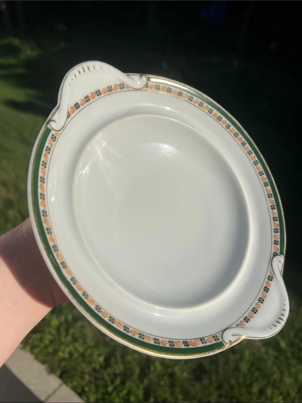 Vintage Edwardian Bassett Fine Ceramics Porcelain Basin Set Cream & Sugar